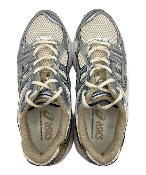 asics（アシックス）asics (アシックス) GEL-KAYANO 14 ホワイト×ゴールド サイズ:27cmの古着・服飾アイテム