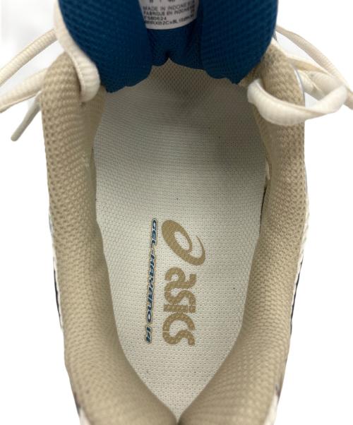asics（アシックス）asics (アシックス) GEL-KAYANO 14 ホワイト×ゴールド サイズ:27cmの古着・服飾アイテム