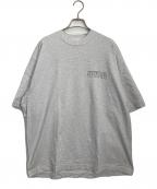 everyoneエブリワン）の古着「半袖カットソー」｜アッシュグレー