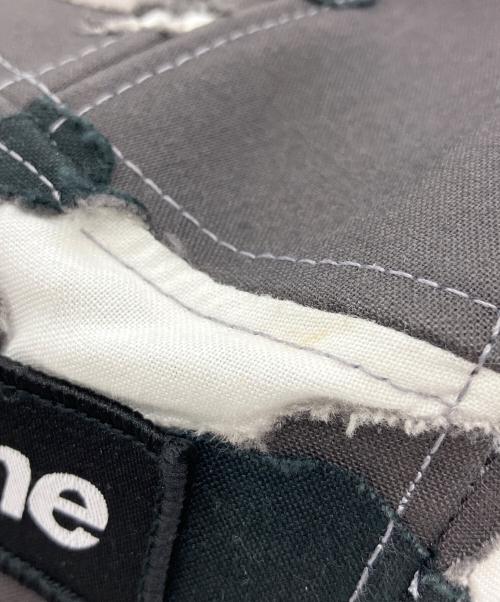 SUPREME（シュプリーム）SUPREME (シュプリーム) Layered Camo Camp Cap グレー×ホワイトの古着・服飾アイテム