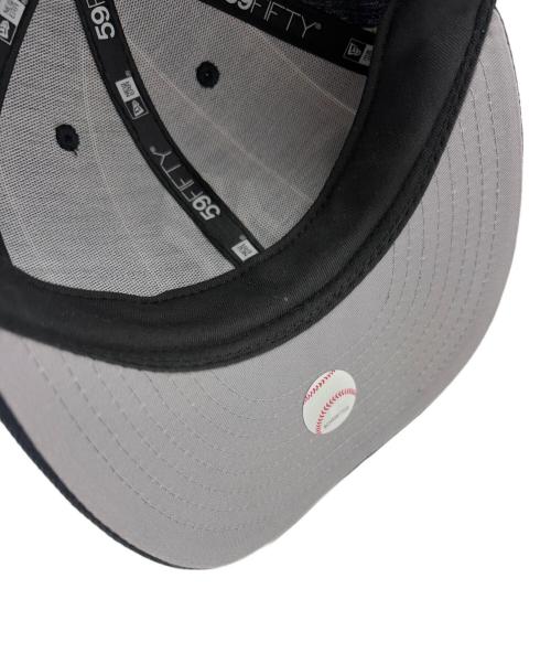 New Era（ニューエラ）New Era (ニューエラ) 59FIFTY LP NY YANKEES BLACK LABEL ネイビー サイズ:SIZE 7 5/8(60.6cm)の古着・服飾アイテム