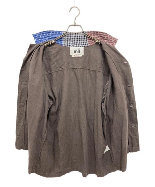 mii（ミー）mii (ミー) 半袖シャツ ブラウン サイズ:Lの古着・服飾アイテム