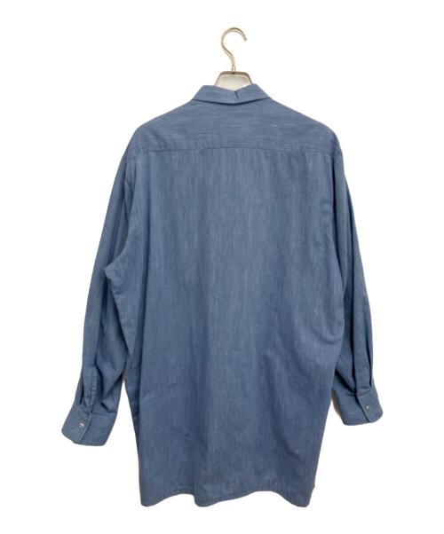BUCKING DREINAH（バッキング ドライナート）BUCKING DREINAH (バッキング ドライナート) 長袖シャツ ブルー サイズ:SIZE 44の古着・服飾アイテム