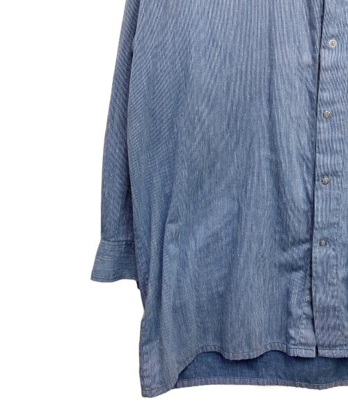 BUCKING DREINAH（バッキング ドライナート）BUCKING DREINAH (バッキング ドライナート) 長袖シャツ ブルー サイズ:SIZE 44の古着・服飾アイテム