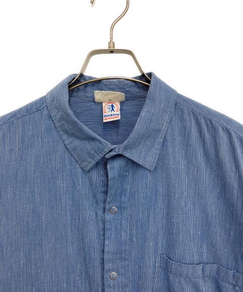 BUCKING DREINAH（バッキング ドライナート）BUCKING DREINAH (バッキング ドライナート) 長袖シャツ ブルー サイズ:SIZE 44の古着・服飾アイテム