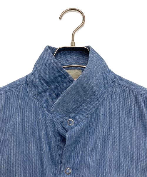 BUCKING DREINAH（バッキング ドライナート）BUCKING DREINAH (バッキング ドライナート) 長袖シャツ ブルー サイズ:SIZE 44の古着・服飾アイテム