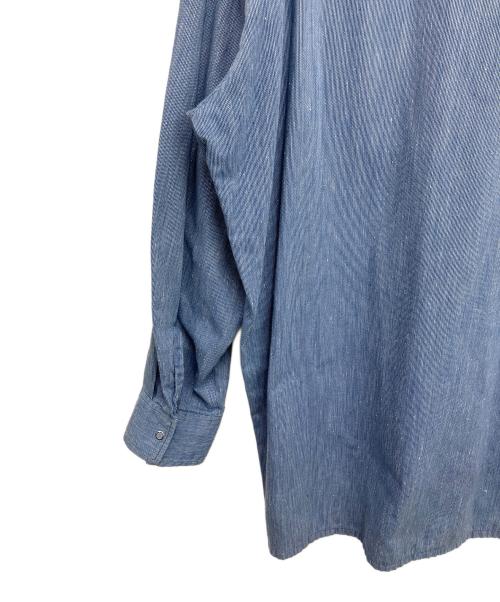 BUCKING DREINAH（バッキング ドライナート）BUCKING DREINAH (バッキング ドライナート) 長袖シャツ ブルー サイズ:SIZE 44の古着・服飾アイテム