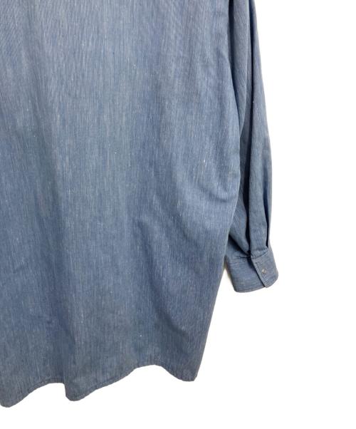 BUCKING DREINAH（バッキング ドライナート）BUCKING DREINAH (バッキング ドライナート) 長袖シャツ ブルー サイズ:SIZE 44の古着・服飾アイテム