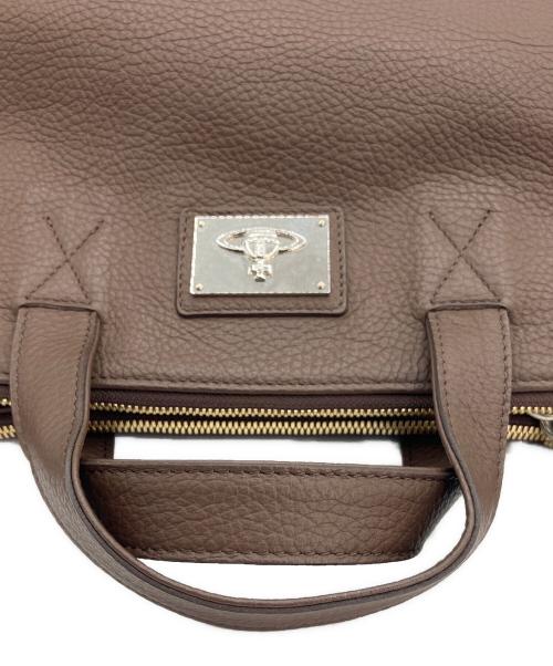 Vivienne Westwood（ヴィヴィアンウエストウッド）Vivienne Westwood (ヴィヴィアンウエストウッド) 2WAYショルダーバッグ ブラウンの古着・服飾アイテム