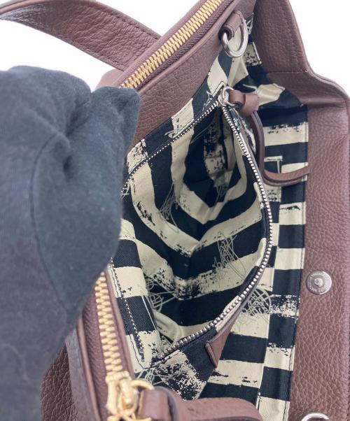 Vivienne Westwood（ヴィヴィアンウエストウッド）Vivienne Westwood (ヴィヴィアンウエストウッド) 2WAYショルダーバッグ ブラウンの古着・服飾アイテム