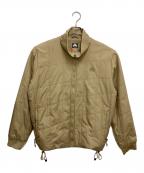 NIKE ACGナイキエーシージー）の古着「キルティングパフジャケット」｜ベージュ