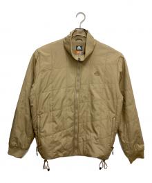 NIKE ACG（ナイキエーシージー）の古着「キルティングパフジャケット」｜ベージュ