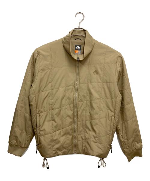 NIKE ACG（ナイキエーシージー）NIKE ACG (ナイキエーシージー) キルティングパフジャケット ベージュ サイズ:XLの古着・服飾アイテム
