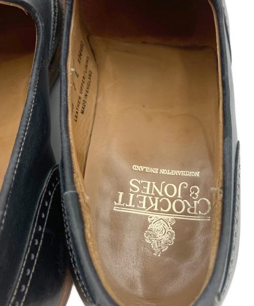 Crockett & Jones（クロケット＆ジョーンズ）Crockett & Jones (クロケット＆ジョーンズ) ウィングチップシューズ ネイビー サイズ:25cmの古着・服飾アイテム