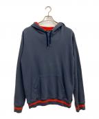 PAUL SMITHポールスミス）の古着「プルオーバーパーカー」｜ネイビー×オレンジ