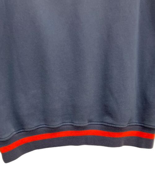PAUL SMITH（ポールスミス）PAUL SMITH (ポールスミス) プルオーバーパーカー ネイビー×オレンジ サイズ:Lの古着・服飾アイテム