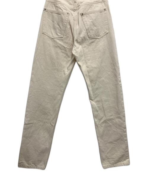 Maison Margiela（メゾンマルジェラ）Maison Margiela (メゾンマルジェラ) ストレートデニムパンツ アイボリー サイズ:36の古着・服飾アイテム