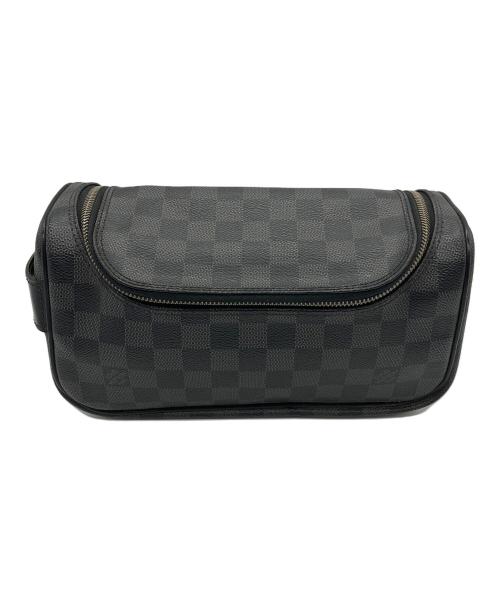 LOUIS VUITTON（ルイ ヴィトン）LOUIS VUITTON (ルイ ヴィトン) トワレ・ポーチ ダミエ ブラックの古着・服飾アイテム