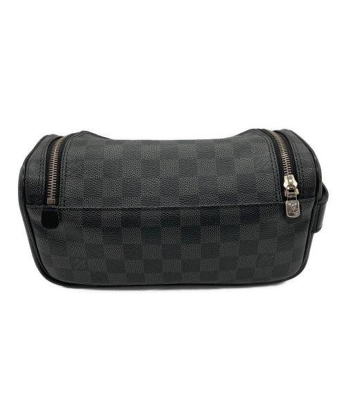 LOUIS VUITTON（ルイ ヴィトン）LOUIS VUITTON (ルイ ヴィトン) トワレ・ポーチ ダミエ ブラックの古着・服飾アイテム