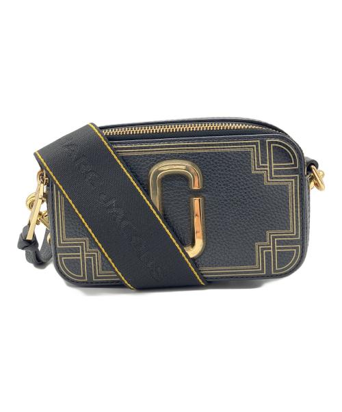 MARC JACOBS（マークジェイコブズ）MARC JACOBS (マークジェイコブス) ショルダーバッグ ブラック×ゴールドの古着・服飾アイテム