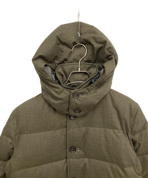 Eddie Bauer（エディーバウアー）Eddie Bauer (エディーバウアー) ダウンジャケット オリーブ サイズ:XSの古着・服飾アイテム