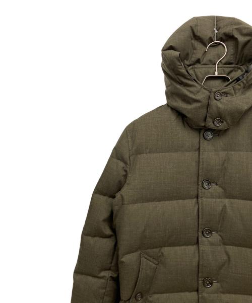 Eddie Bauer（エディーバウアー）Eddie Bauer (エディーバウアー) ダウンジャケット オリーブ サイズ:XSの古着・服飾アイテム