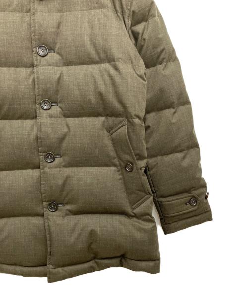 Eddie Bauer（エディーバウアー）Eddie Bauer (エディーバウアー) ダウンジャケット オリーブ サイズ:XSの古着・服飾アイテム