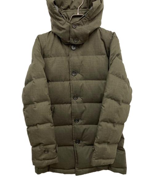 Eddie Bauer（エディーバウアー）Eddie Bauer (エディーバウアー) ダウンジャケット オリーブ サイズ:XSの古着・服飾アイテム