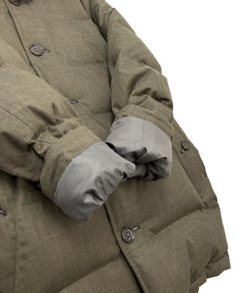 Eddie Bauer（エディーバウアー）Eddie Bauer (エディーバウアー) ダウンジャケット オリーブ サイズ:XSの古着・服飾アイテム