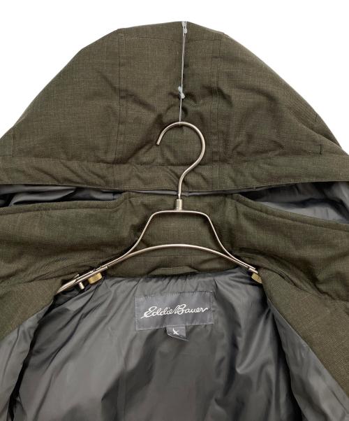 Eddie Bauer（エディーバウアー）Eddie Bauer (エディーバウアー) ダウンジャケット オリーブ サイズ:XSの古着・服飾アイテム