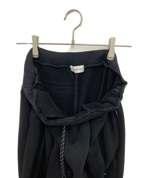 ALOUND（アラウンド）ALOUND (アラウンド) スウェットパンツ ブラック サイズ:Lの古着・服飾アイテム