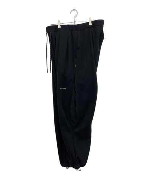 ALOUND（アラウンド）ALOUND (アラウンド) スウェットパンツ ブラック サイズ:Lの古着・服飾アイテム