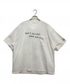 ENNOYエンノイ）の古着「ポケットTシャツ」｜ホワイト×ブラック