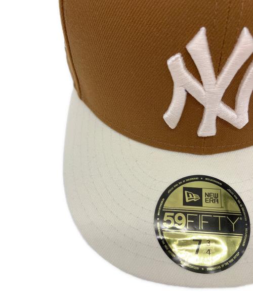 New Era（ニューエラ）New Era (ニューエラ) キャップ ブラウン×ホワイトの古着・服飾アイテム