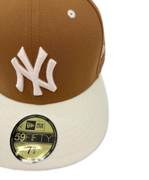 New Era（ニューエラ）New Era (ニューエラ) キャップ ブラウン×ホワイトの古着・服飾アイテム
