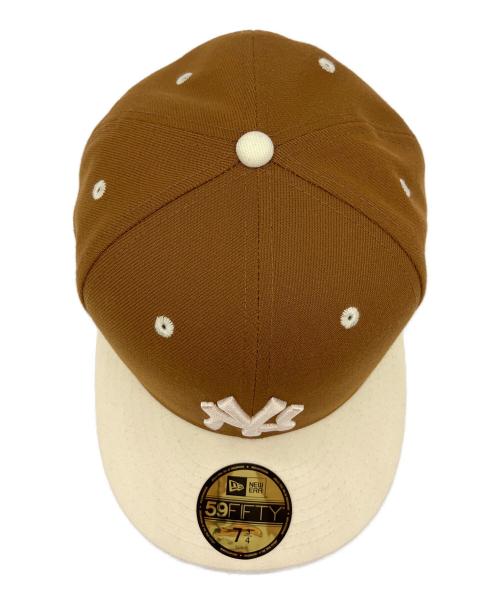 New Era（ニューエラ）New Era (ニューエラ) キャップ ブラウン×ホワイトの古着・服飾アイテム