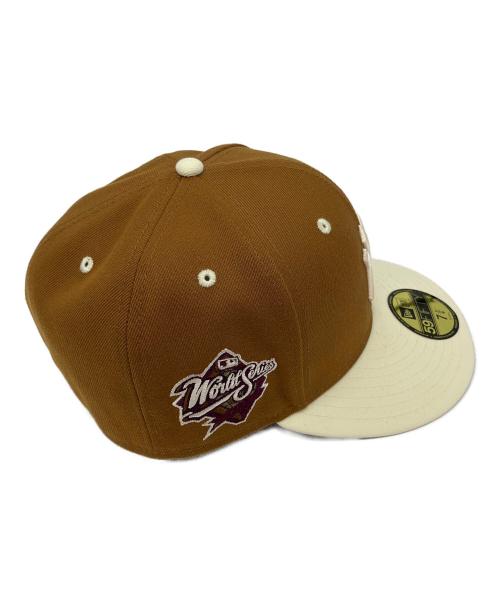 New Era（ニューエラ）New Era (ニューエラ) キャップ ブラウン×ホワイトの古着・服飾アイテム