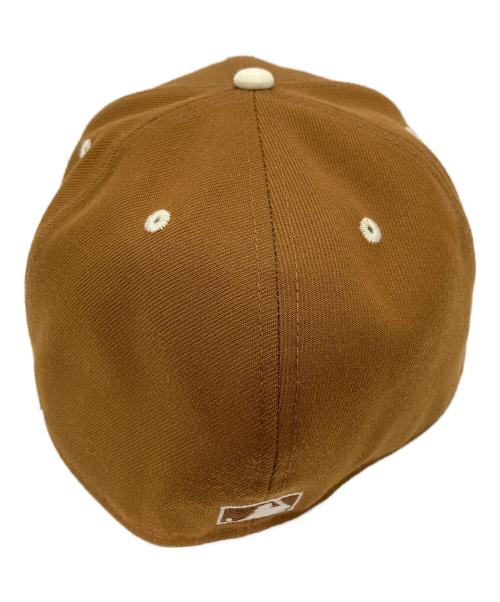 New Era（ニューエラ）New Era (ニューエラ) キャップ ブラウン×ホワイトの古着・服飾アイテム
