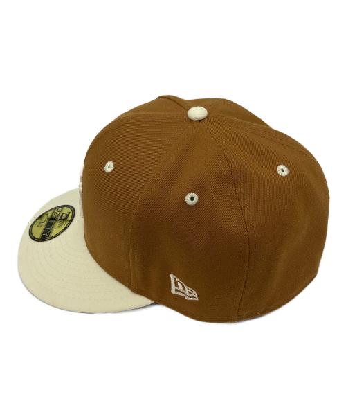 New Era（ニューエラ）New Era (ニューエラ) キャップ ブラウン×ホワイトの古着・服飾アイテム