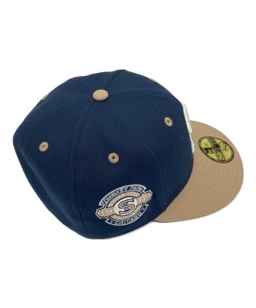 New Era（ニューエラ）New Era (ニューエラ) キャップ ネイビー×ベージュの古着・服飾アイテム