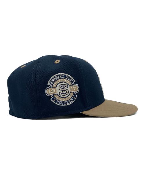 New Era（ニューエラ）New Era (ニューエラ) キャップ ネイビー×ベージュの古着・服飾アイテム
