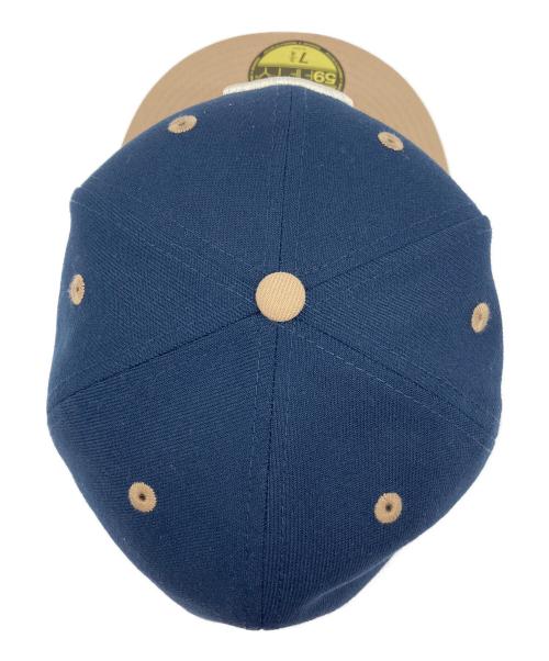 New Era（ニューエラ）New Era (ニューエラ) キャップ ネイビー×ベージュの古着・服飾アイテム