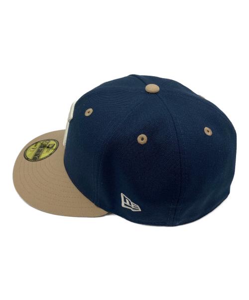 New Era（ニューエラ）New Era (ニューエラ) キャップ ネイビー×ベージュの古着・服飾アイテム