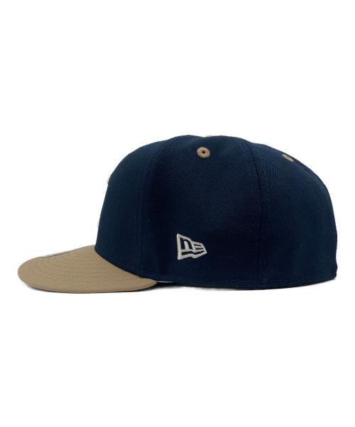 New Era（ニューエラ）New Era (ニューエラ) キャップ ネイビー×ベージュの古着・服飾アイテム