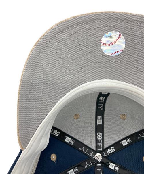 New Era（ニューエラ）New Era (ニューエラ) キャップ ネイビー×ベージュの古着・服飾アイテム