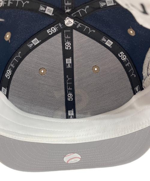 New Era（ニューエラ）New Era (ニューエラ) キャップ ネイビー×ベージュの古着・服飾アイテム