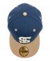 中古・古着 New Era (ニューエラ) キャップ ネイビー×ベージュ：5000円