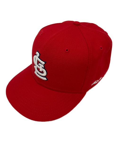 New Era（ニューエラ）New Era (ニューエラ) キャップ レッド×ホワイトの古着・服飾アイテム
