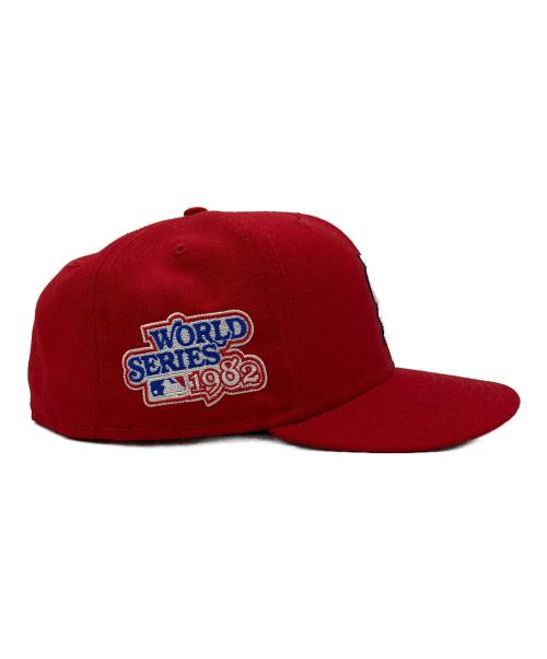 New Era（ニューエラ）New Era (ニューエラ) キャップ レッド×ホワイトの古着・服飾アイテム
