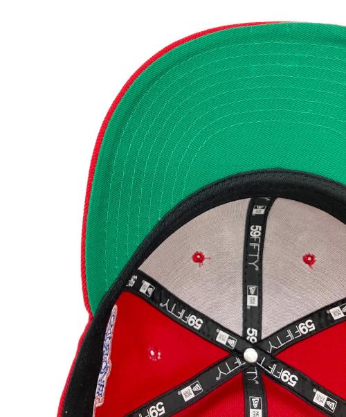 New Era（ニューエラ）New Era (ニューエラ) キャップ レッド×ホワイトの古着・服飾アイテム